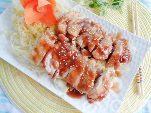 Gà sốt xì dầu ngon cơm