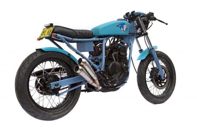Yamaha scorpio độc đáo với phiên bản độ cafe racer